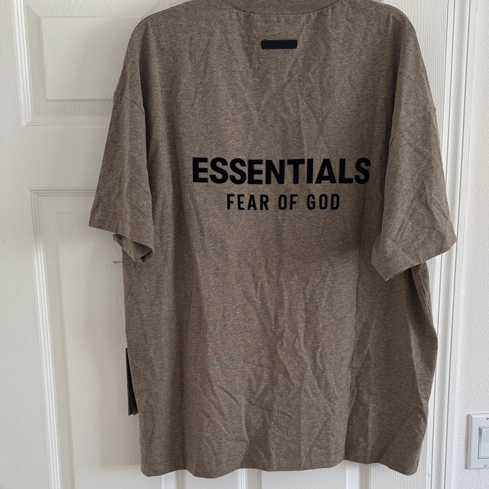 Fear of God Tan Short Sleeve Tee